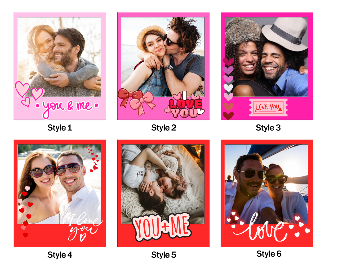 Valentines Photo Magnet Custom Couples Picture Magnet Personalized Love Gift Romantic Fridge Magnet