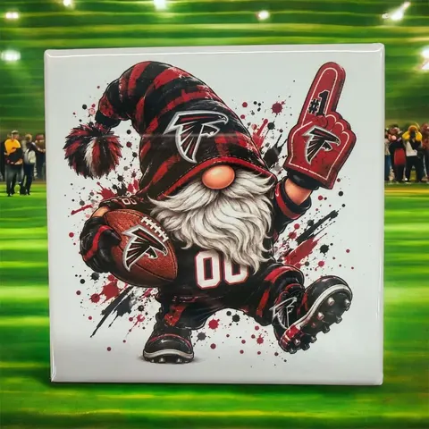 Atlanta Falcons Gnome Magnet