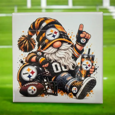 Pittsburgh Steelers Gnome Magnet
